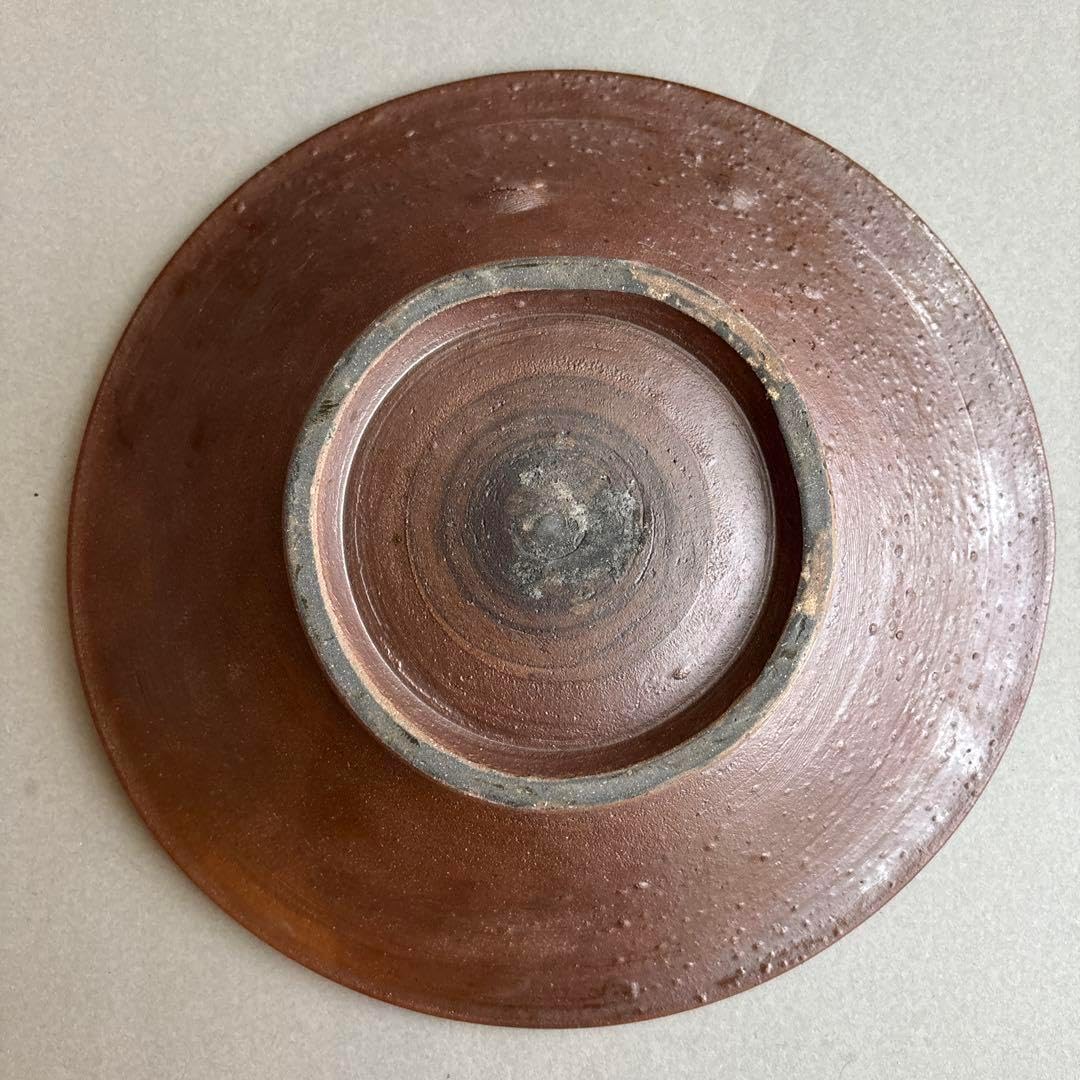 平皿 やちむん 大皿 沖縄 北窯 宮城 陶器 登り読谷村 骨董